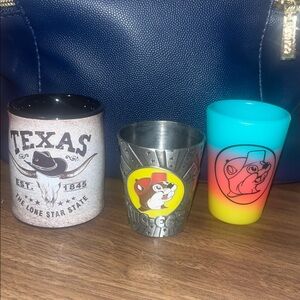 Texas and Buc-ee's Shot Glass Set